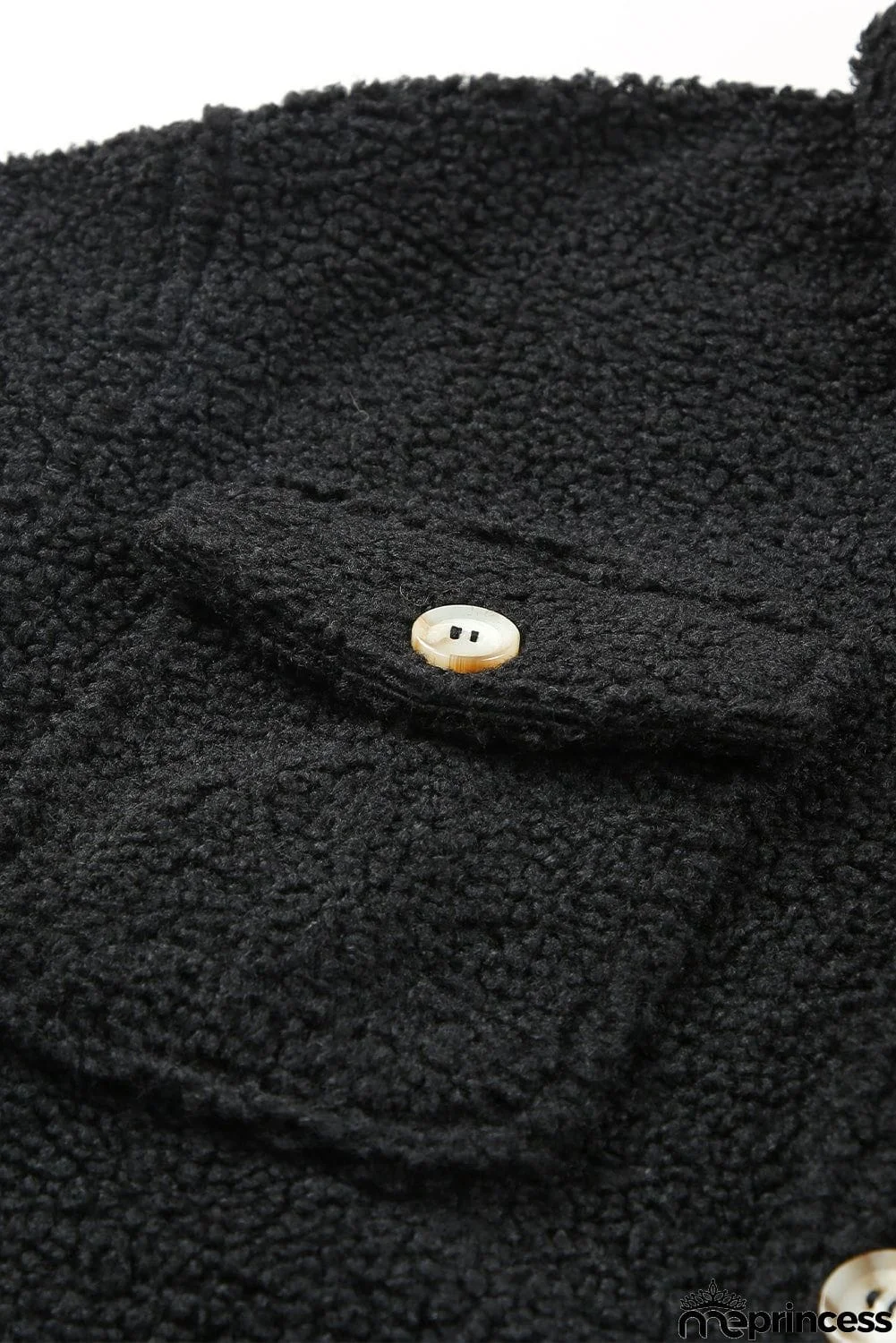 Flap Pockets Button Front Jacket