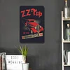 ZZ Top - Vintage Metal Signs(8*12Inch) - Vehicle