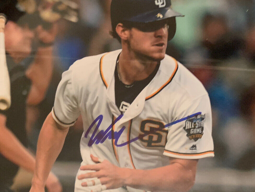 Wil Myers Signed Photo Poster painting 8x10 Padres Small Damage