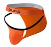 Men's Low-Waist Sexy Ice Silk Breathable 3D U Convex Briefs