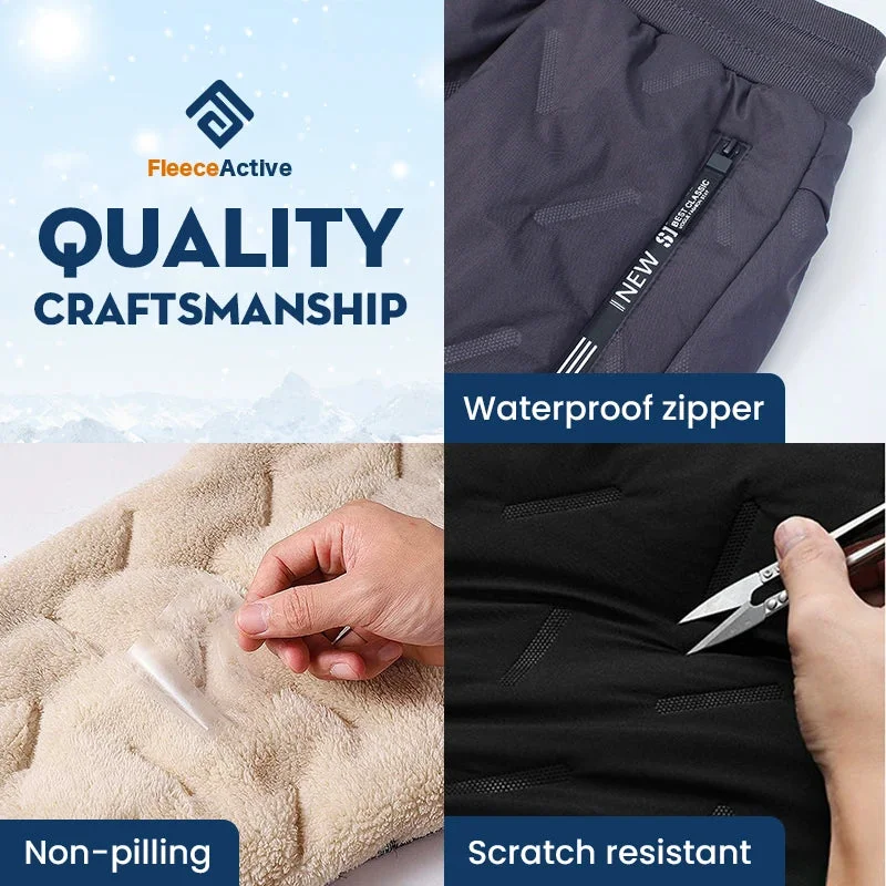 Jolly Snow  Unisex Fleece-Lined Waterproof Pants