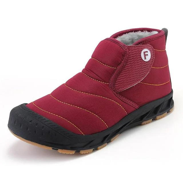 Men WInter Orthopedic Shoes Plush Casual Snow Boots