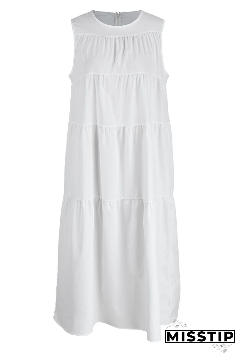 Black Casual Solid Patchwork O Neck A Line Dresses