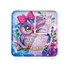 Big-Eyed Owl Special Shape 5D Diamond Painting Clock Art Craft With Frame Kit