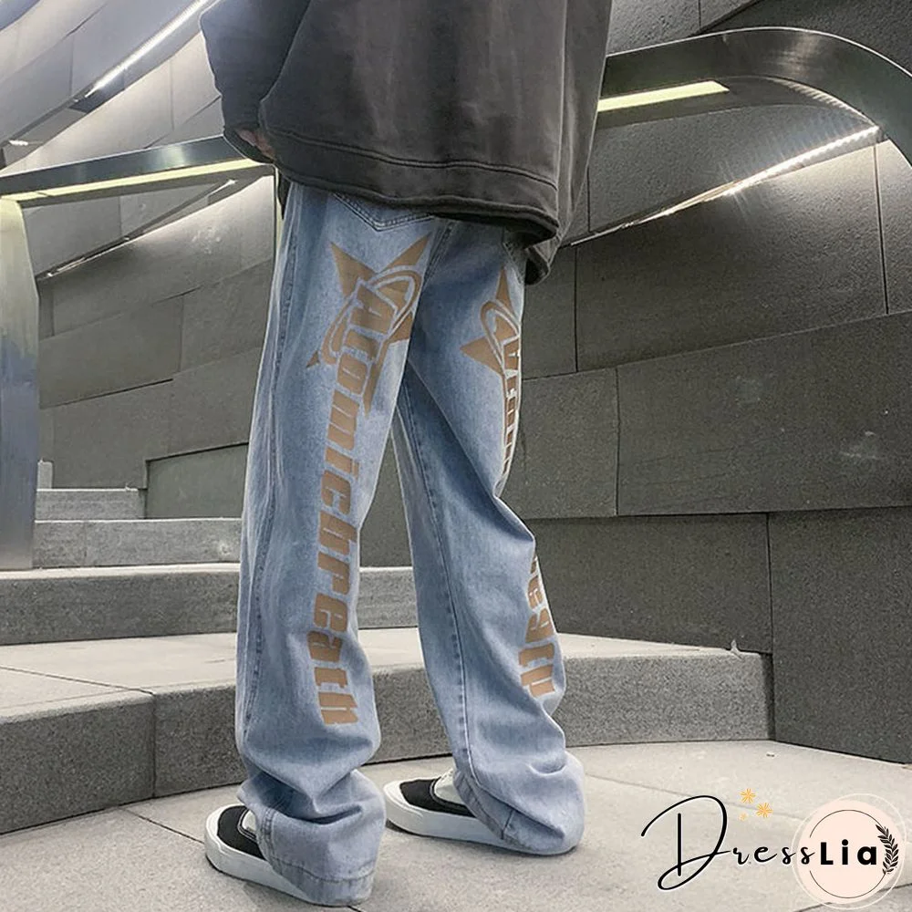 Unisex High Street Baggy Jeans