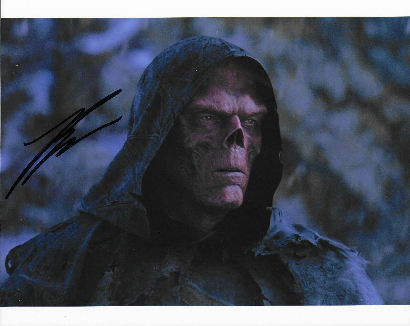 Ross Marquand Avengers Infinity War autographed Photo Poster painting signed 8x10 #5 Red Skull