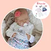 17'' Real Lifelike Journey Reborn Baby Dolls Girl with Heartbeat and Sound Best Gifts For Your Loved Ones - RBBI-Myrebornbabydoll® Myrebornbabydoll®