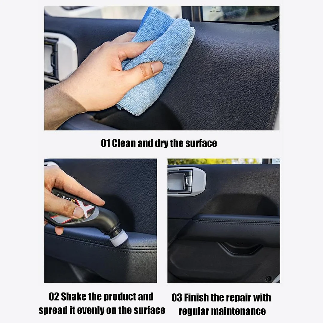 Auto Trim Restorer, Car Restorer Rubber Restorer, Car Detailing Paint Protectant, Black Trim Restorer Cleaning Agent, Revitalizing Agent Cleaning Supplies