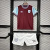 2024/2025 West Ham United Football Jersey Home 1:1 Thai Quality  Kids Size