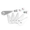 18Pcs Grass Cutter Blade Anti-rust for Bosch Indego 800 1000 1200 (Silver)