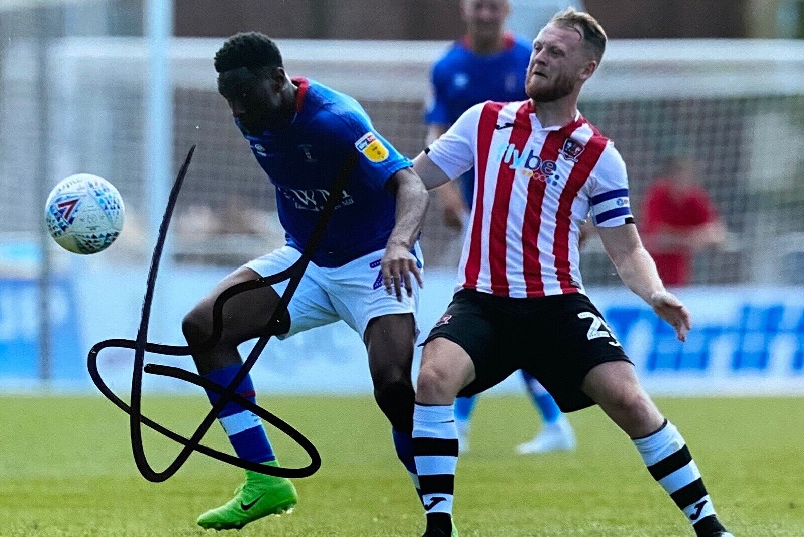 Jake Taylor Genuine Hand Signed 6X4 Photo Poster painting - Exeter City 2