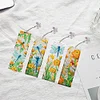 4Pcs Special Shape Spring Dragonfly Diamond Painting Bookmark Art Projects