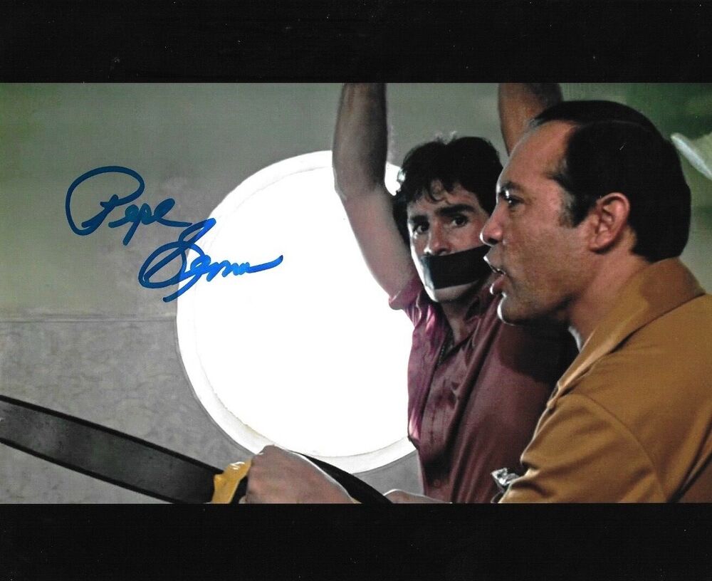 * PEPE SERNA * signed 8x10 Photo Poster painting * SCARFACE * ANGEL* PROOF * 14