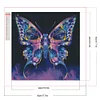 Butterfly - Round AB Drills Diamond Painting(45*45cm)