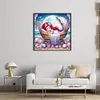 Disney-Princess Ariel-18CT Stamped Cross Stitch 30*30cm/11.81*11.81in tapestrymarket