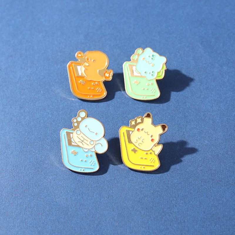 Pokemon Jenny Turtle Charizard Enamel Pin Pikachu Japanese Anime ...