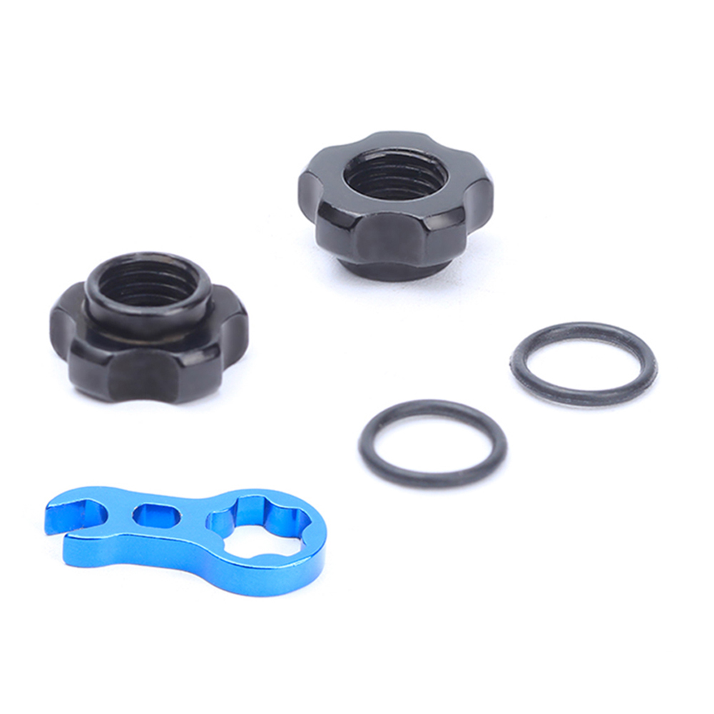 

MTB Mountain Road Bike Presta Valve Conversion Nut with Installation Wrench, 501 Original