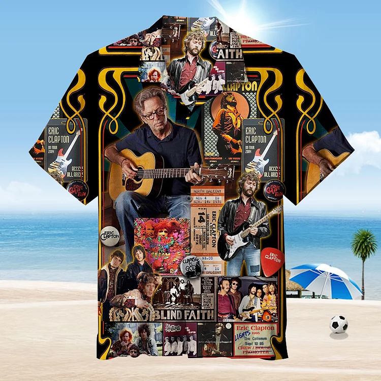 Eric Clapton|Unisex Hawaiian Shirt