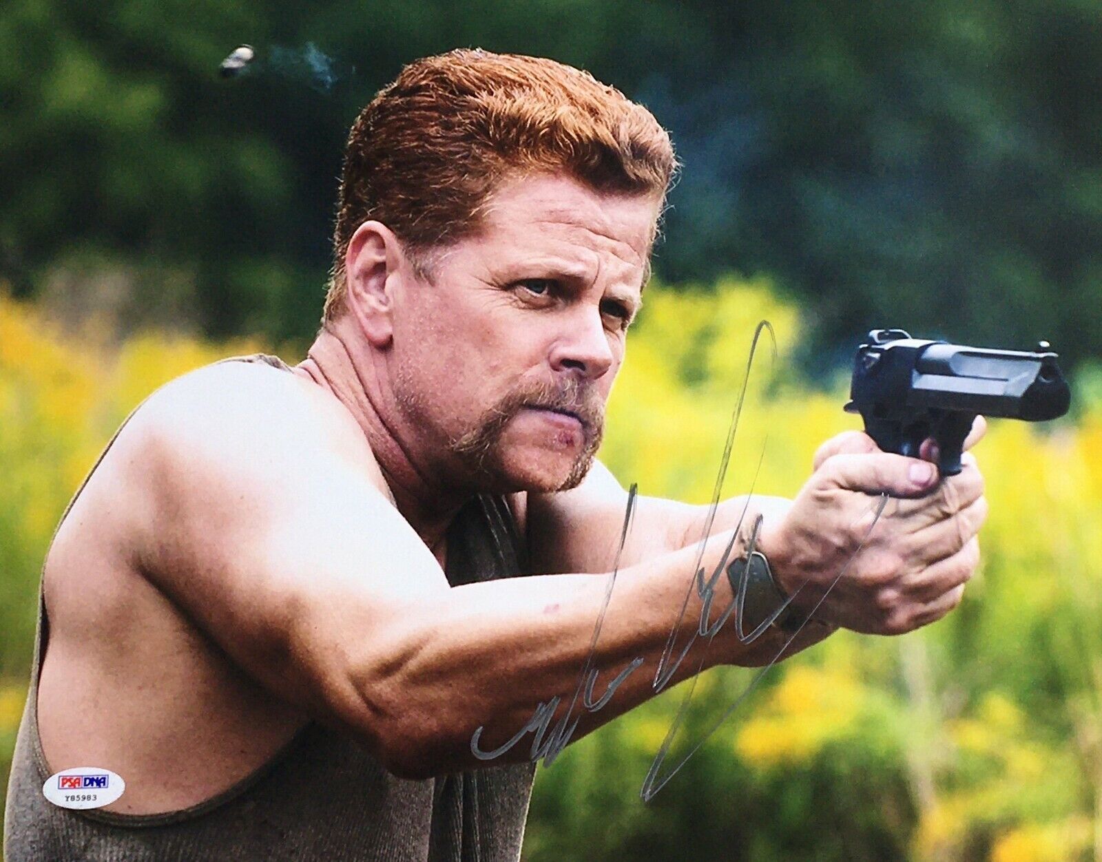 Michael Cudlitz Signed 11x14 Photo Poster painting *Abraham Ford PSA Y85983