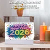 2026 DIY Calendar Diamond Painting Calendar Kit Diamond Art Paper Desk Calendar Kit