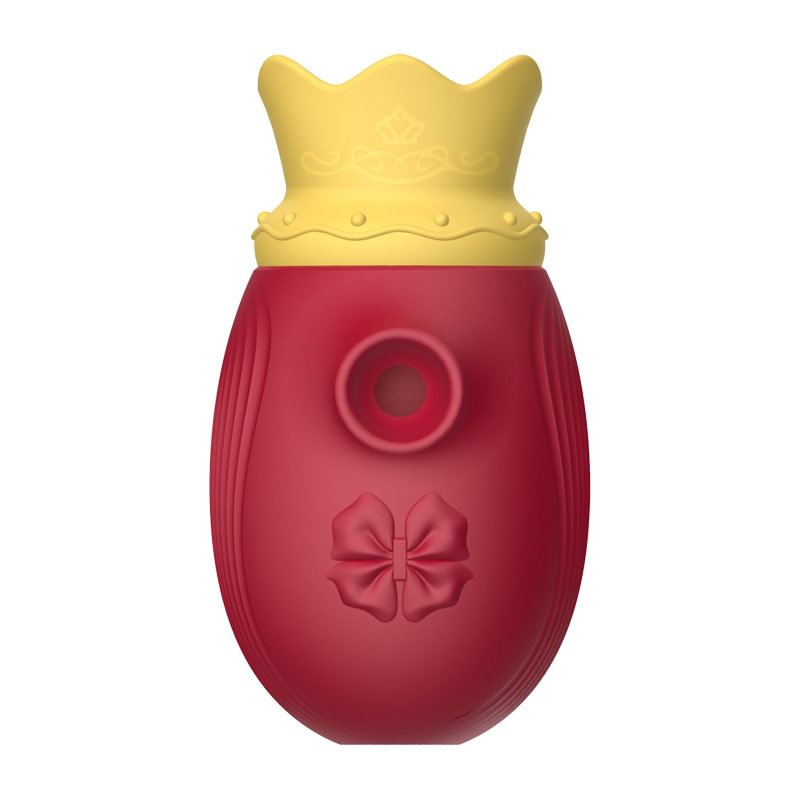 Tongue Licking And Sucking Wireless Vibrator, Nipple Clitoral Stimulator Rose Toy