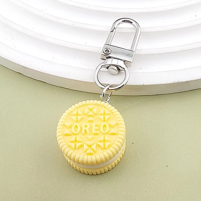 Casual Cute Minimalist Letter Alloy Resin Keychain