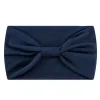 Stylish Plain Colors Elastic Knot Wide Hair Head Bands