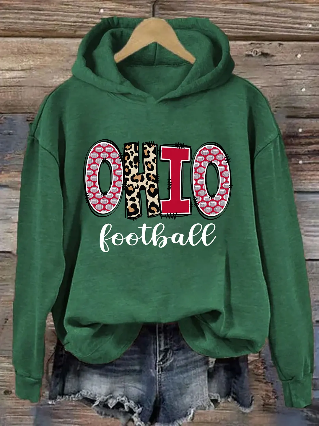Ohio Leopard Football Hoodie