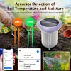 Smart Zigbee Solar Soil Sensor Wireless Soil Tester Temperature Humidity Meter