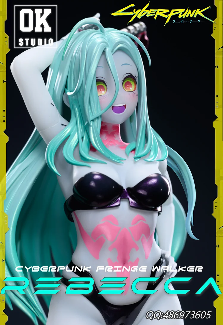 1/6 Scale Rebecca with LED - Cyberpunk: Edgerunners Resin Statue - ABsinthe  Studios [Pre-Order]