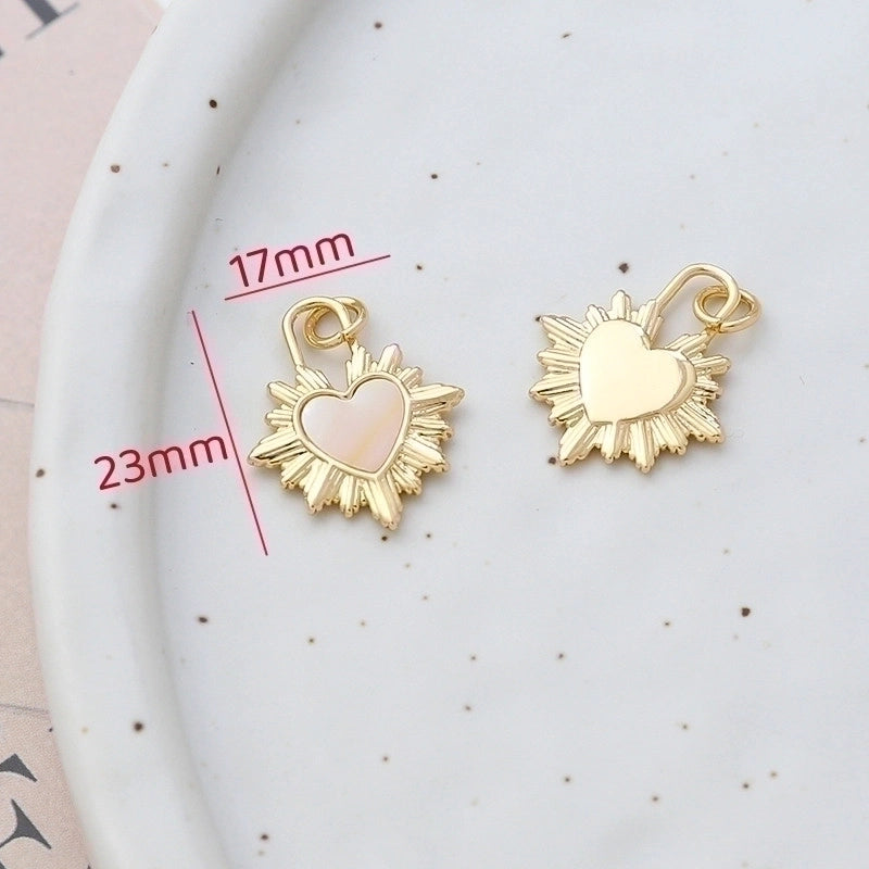 1 Piece Retro Geometric Bear Rose Copper Plating Inlay Jewelry Accessories