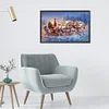 Diamond Painting-DIY Full Round Drill Santa Sleigh（60*40cm）
