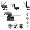 Camera Quick Release Plate Mount Z Shape Metal Foldable Flexible Tilt Head Tripod Head Bracket with Level for Tripod Monopod Slide Stabilizer DSLR SLR Camera