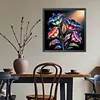 Diamond Painting -5D Full Round Drill Neon Tulip(40x40cm-Box Packagin)