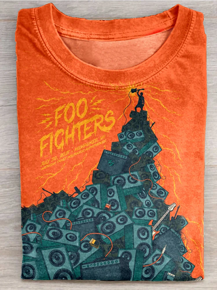Teecade Teecade Foo Figther T-shirt
