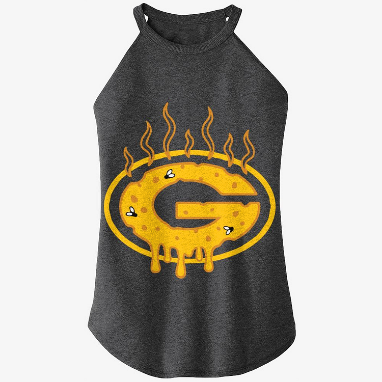 Green Bay Packers Sleeveless Dog Puffer Vest