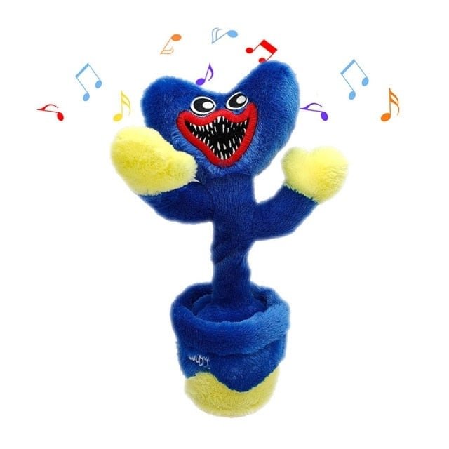 Dancing Blue Scary Plush Toy