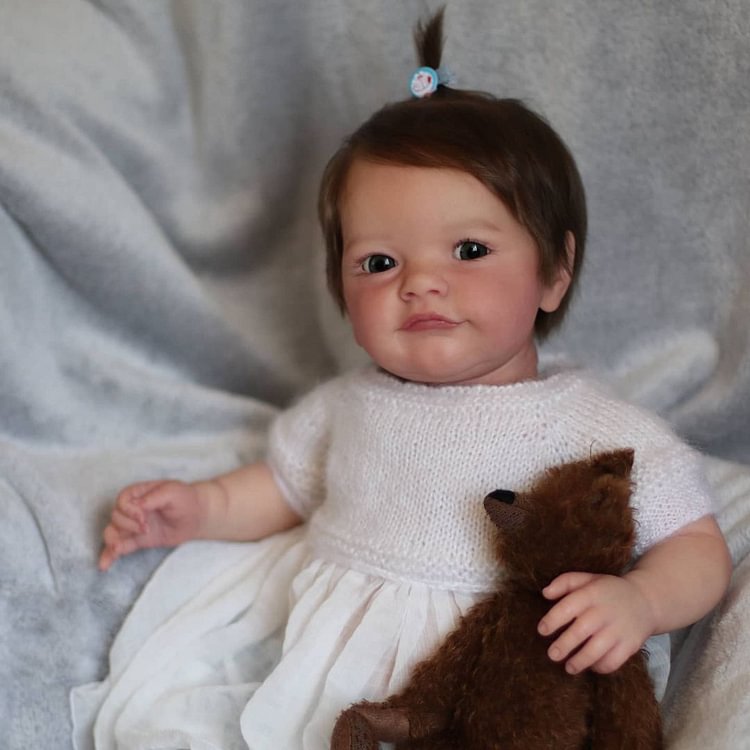  22'' Realistic Reborn Toddler Baby Soft Vinyl Silicone Doll Girl Touch Real Danica Best Kids Gift Idea - Reborndollsshop.com®-Reborndollsshop®