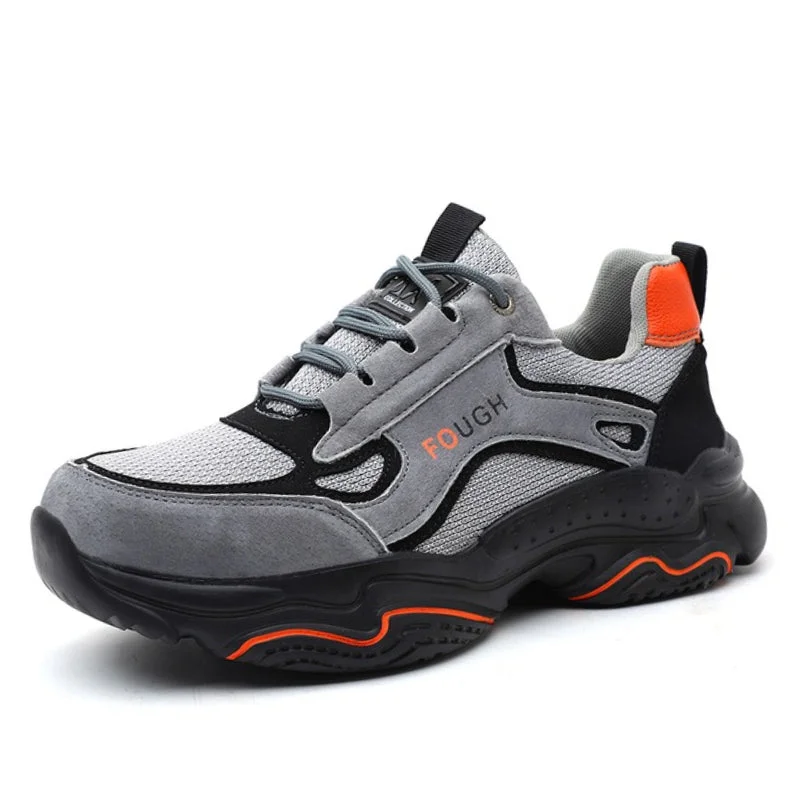 Orthopedic Shoes Men Weight Bearing Safety Sneakers Thick Sole Mesh Modern