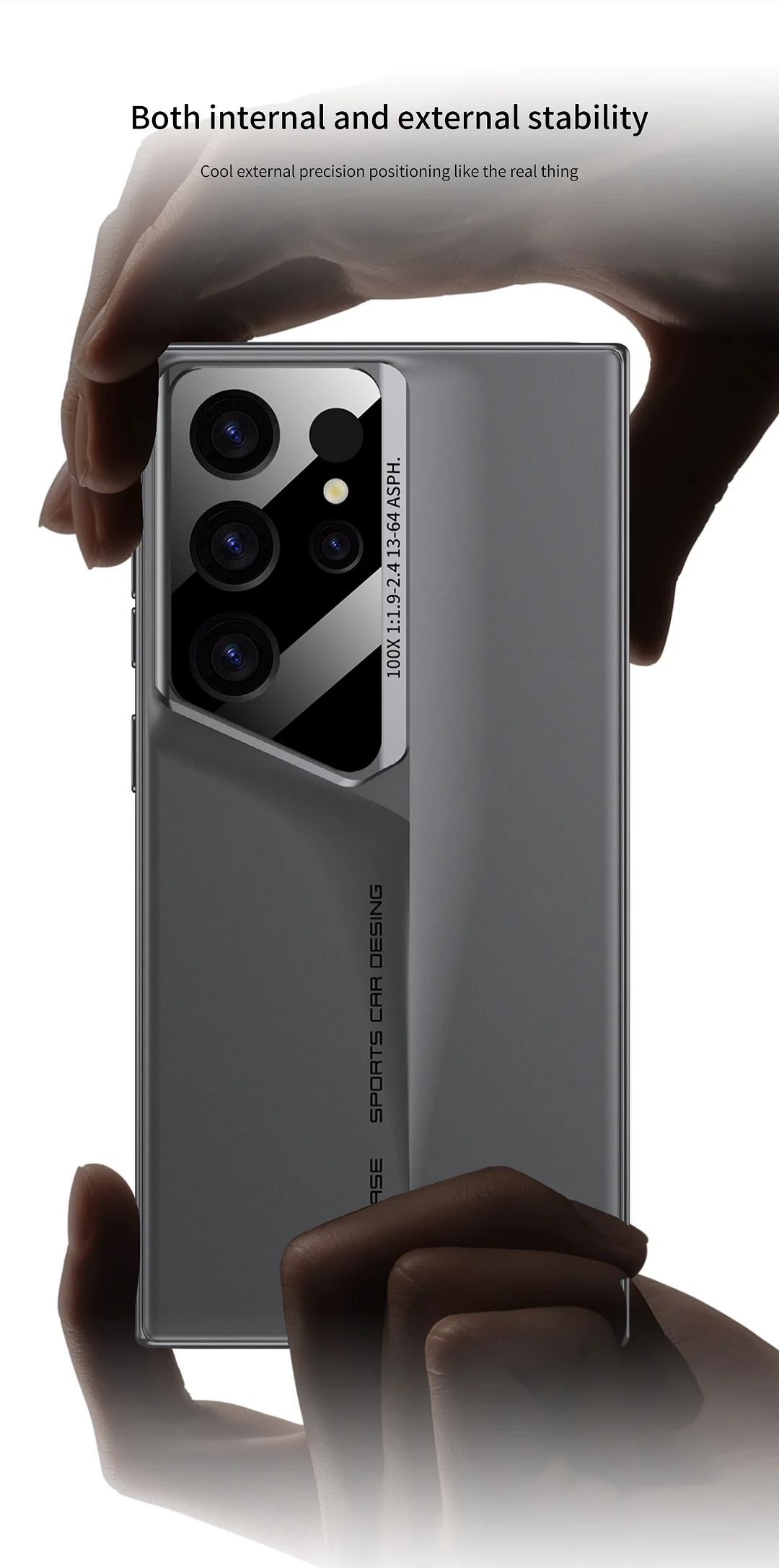 Suitable for Samsung S23/24 mobile phone case bare metal skin-feel mobile phone case