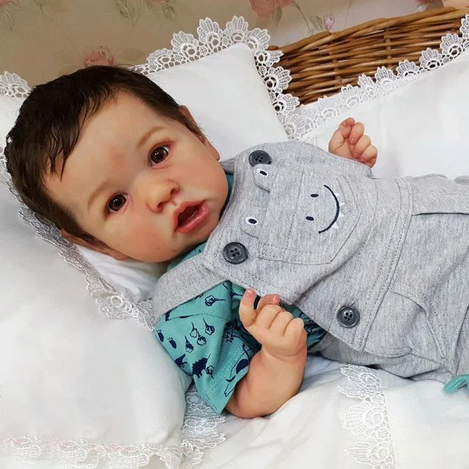 20 inches Weighted Reborn Silicone Look Real Toddler Baby Doll Girl Aiden, Birthday Present -Creativegiftss® - [product_tag] RSAJ-Creativegiftss®