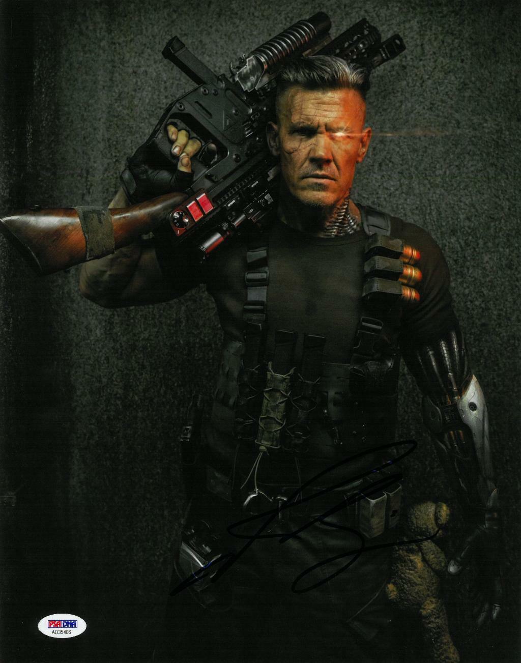 Josh Brolin Signed Deadpool 2 Authentic Autographed 11x14 Photo Poster painting PSA/DNA #AD35406