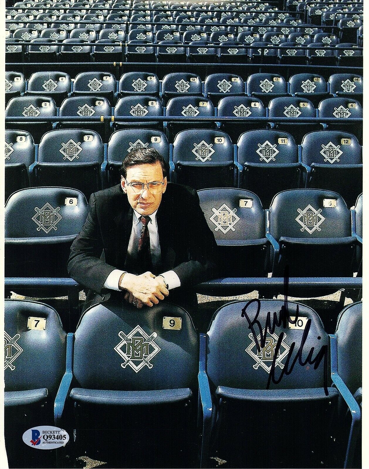 BUD SELIG Signed 8X10 Photo Poster painting MILWAUKEE BREWERS