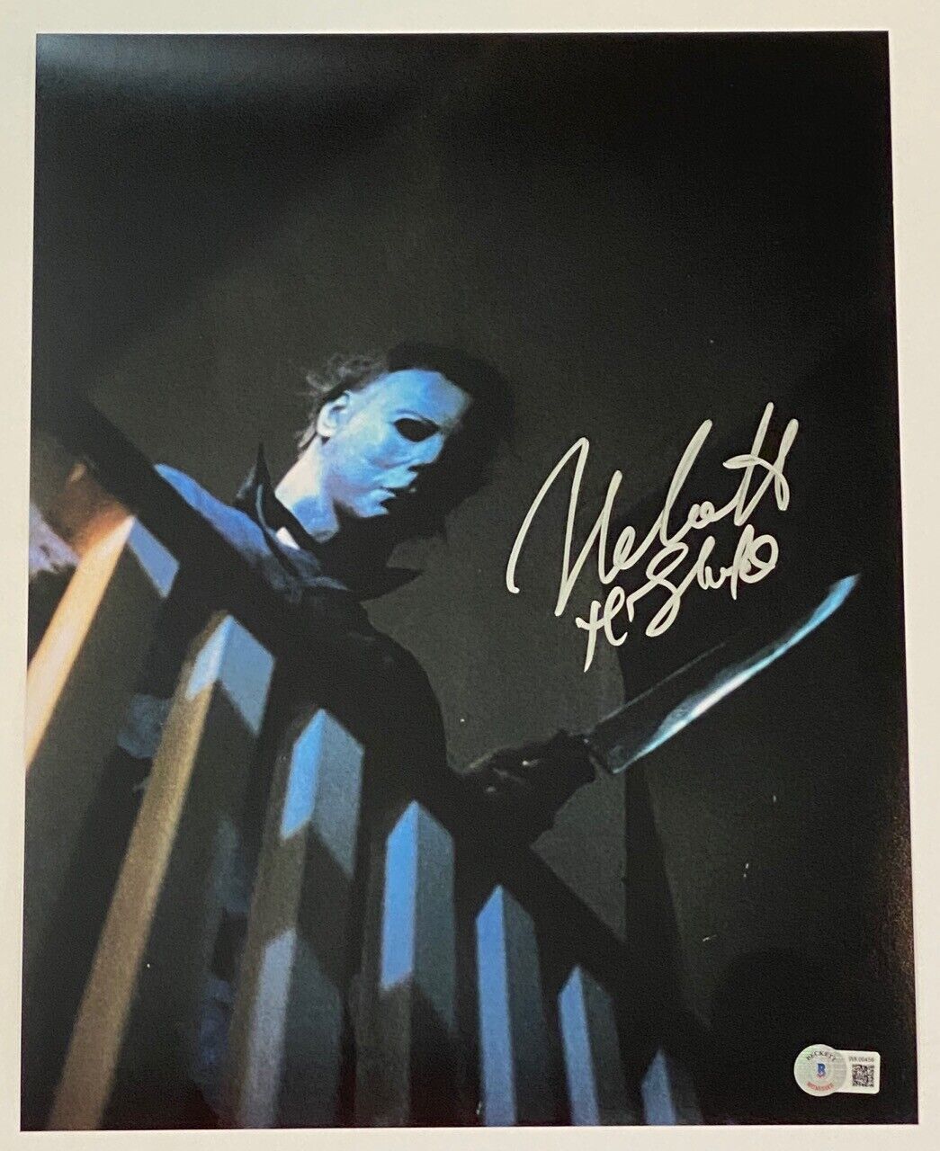 Nick Castle Signed Autographed 11x14 Photo Poster painting Halloween Michael Myers Beckett COA