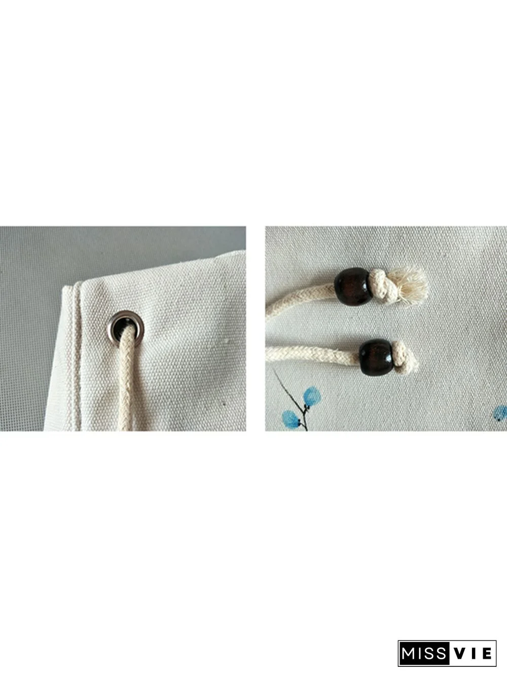 Vintage Flower Embroidery Backpack