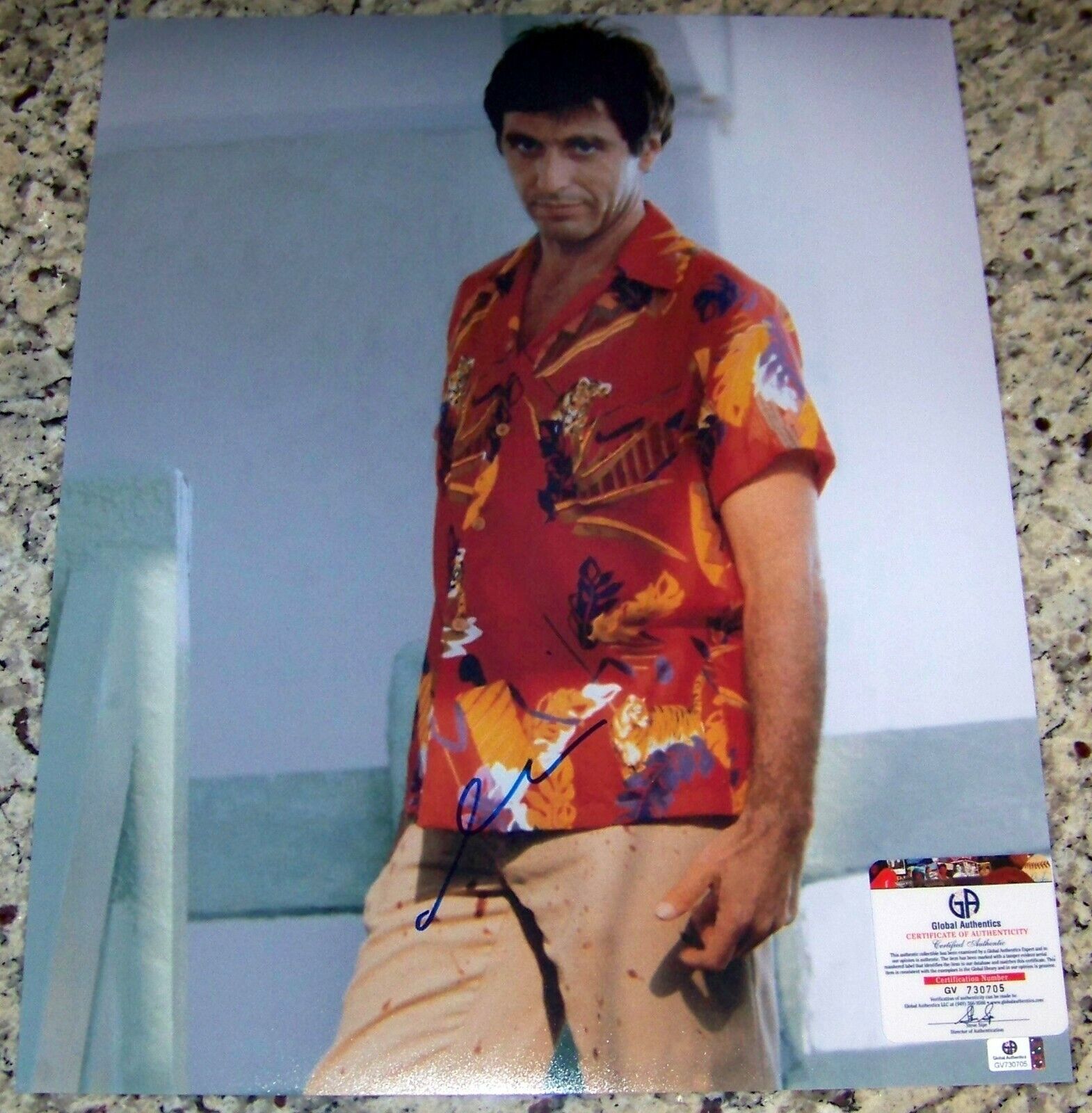 SPECTACULAR! Al Pacino SCARFACE Signed Autographed 16x20 Photo Poster painting GAI GA GV COA!