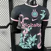 Player Version 2025-2026 Inter Milan Black with Snake and Floral Pattern Shirt
