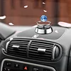 Desktop Car Air Freshener Solar Rotating Planetary Purifier, Solar Aromatherapy Diffuser with Galaxy Star Ball, Suitable for Indoor Auto Rotating Decoration Accessories