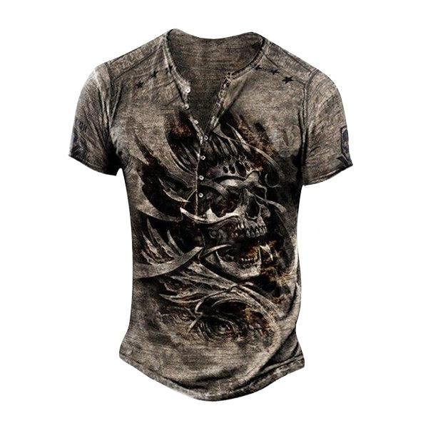 Mens Comfortable And Breathable Short-Sleeved T-Shirt