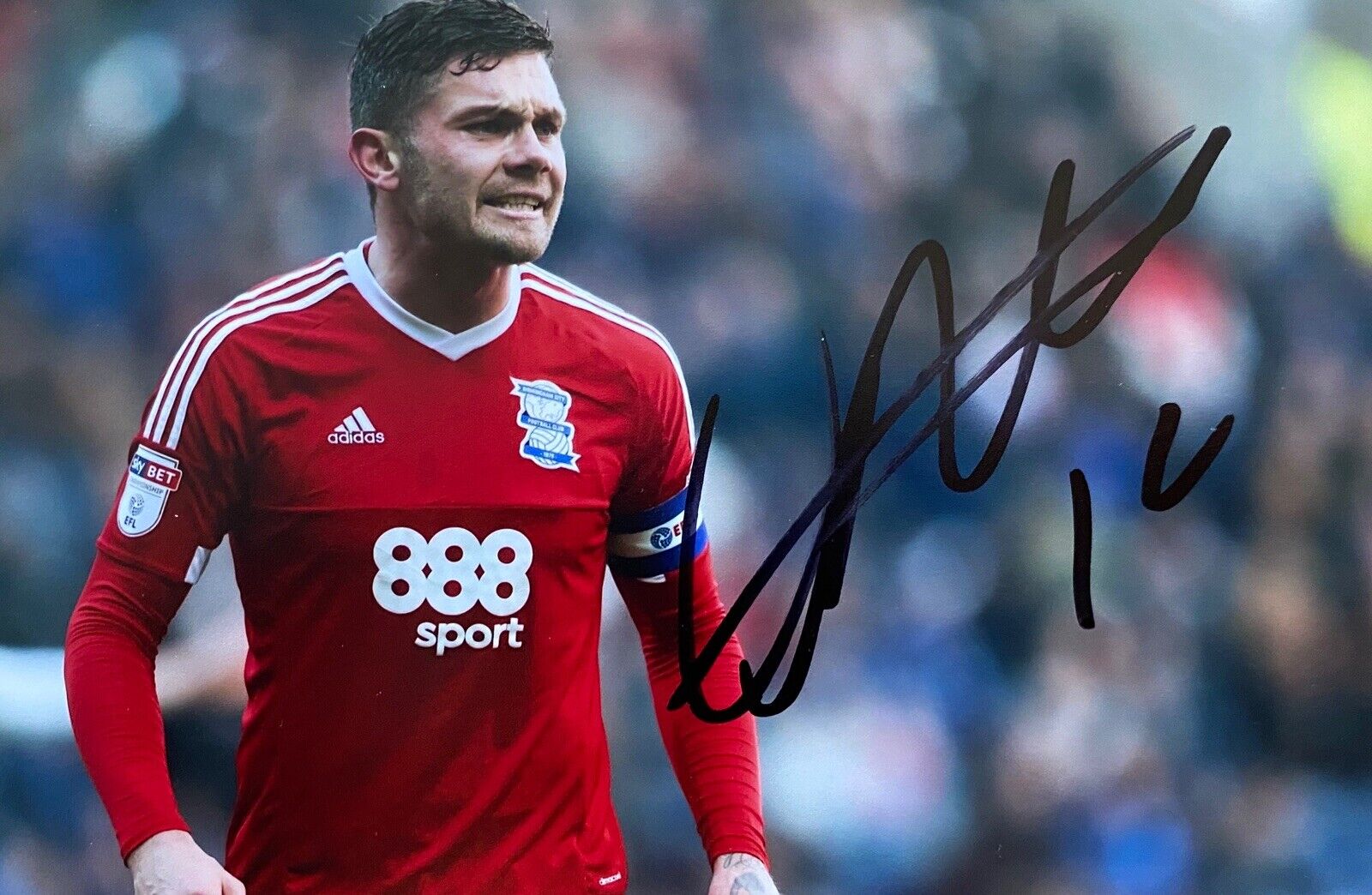 Harlee Dean Genuine Hand Signed 6X4 Photo Poster painting - Birmingham City 5